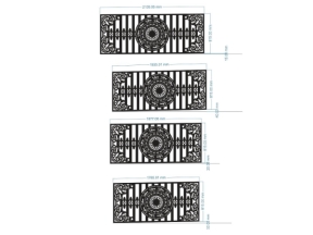 Model dxf cnc lan can trống đồng đẹp