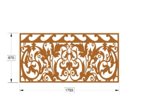 Model lan can dxf cnc