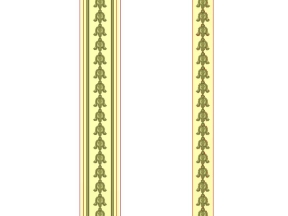 Model thiết kế hoa văn ốp cột cnc