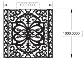 Model thiết kế vách cổng cnc đẹp