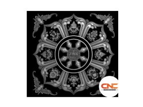 Ô cửa dơi cnc file jdp đẹp mắt