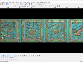 Ô Tứ Linh Vuông CNC file jdp