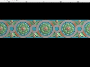 Phào chỉ cnc mẫu mới hoa văn