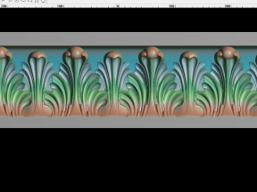 Phào chỉ cnc mẫu vừa vẽ