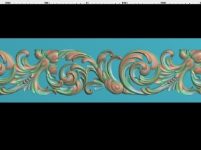 Phào chỉ hoạ tiết mới