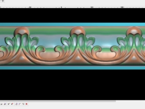 Phào chỉ hoa văn đơn giản số