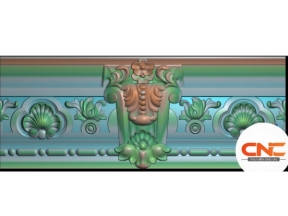 Phào chỉ lá tây cnc file jdp