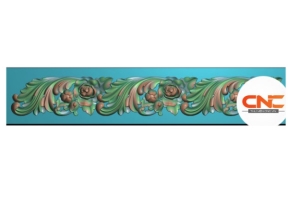 Phào chỉ lá tây cnc file jdp đẹp