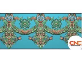 Phào chỉ lá tây cnc vẽ file jdp