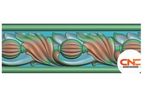 Phào chỉ lá tây file jdp đẹp