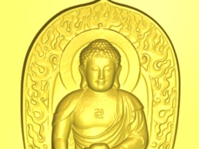 Phù Điêu Phật Tổ Khắc CNC