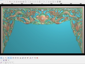 Riễu Rồng Đồ Thờ CNC file Jdp
