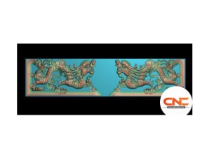 Rồng góc cnc file jdp đẹp