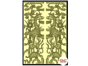 Sen hạc đứng ô thờ cnc thiết kế jdp