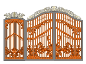 Tải file dxf mẫu Cổng CNC tuyệt đẹp