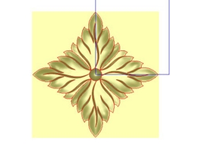 Tải free mẫu cnc hoa lá tây thiết kế 3d