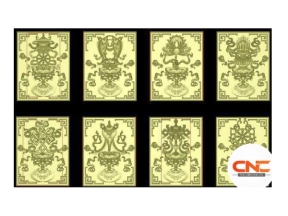 Tải mẫu bát bảo cnc file jdp