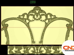 Tải mẫu Giường tân cổ điển cnc thiết kế jdp đẹp