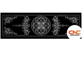 Tải mẫu mặt bàn lá tây cnc jdpaint đẹp mắt