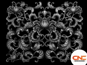 Tải mẫu thiết kế hoa phù dung cnc jdp đẹp