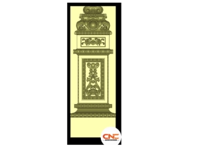Tải mẫu Trụ cầu thang jdpaint đẹp