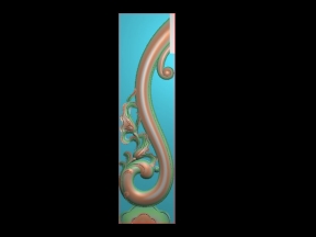 Tay cầu thang dạng lá sen cnc