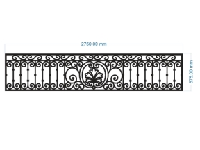 Thiết kế 2d cnc lan can mới nhất hiện nay