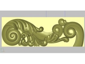 Thiết kế 3d cnc hoa lá tây đẹp