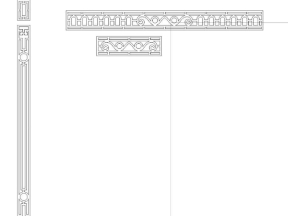 Thiết kế cắt 2d cnc hoa văn cổng dxf