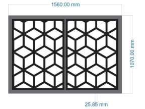 Thiết kế cắt cnc hoa văn đơn giản