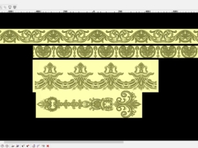 Thiết kế cnc 4 mẫu phào chỉ đẹp hiện nay