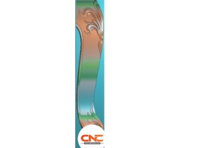 Thiết kế cnc chân bàn ghế lá tây đơn giản