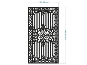 Thiết kế cnc cổng 2 cánh tháng 4