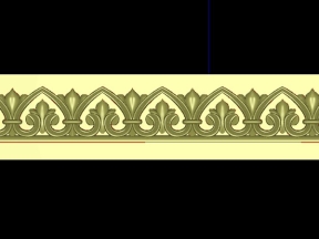 Thiết kễ cnc diềm lá tây trái tim đẹp