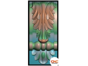 Thiết kế cnc hoa lá tây con sơn