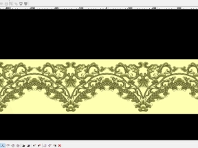 Thiết kế cnc hoa lá tây hóa rồng độc đáo