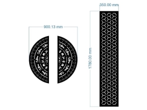 Thiết kế cnc trống đồng âm bông tuyết