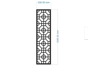 Thiết kế cnc vách ngăn đơn giản mà đẹp dxf