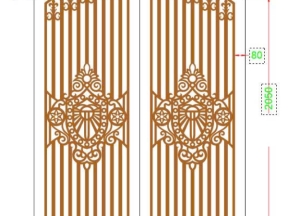 Thiết kế cổng 2 cánh cnc mới nhất