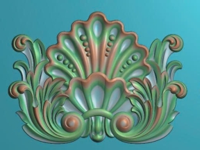 Thiết kế file cnc hoa lá tây trang trí