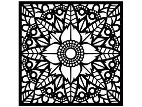 Thiết kế giếng trời cnc cực đẹp