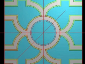 Thiết kế hoa góc đẹp 3d cnc