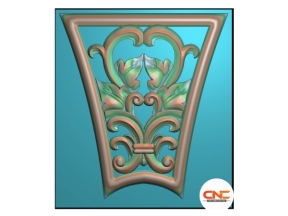 Thiết kế hoa lá tây cnc file jdp đẹp