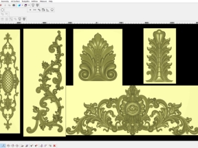Thiết kế hoa văn họa tiết trang trí tủ