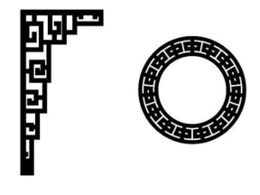 Thiết kế hoa văn vách thờ cnc