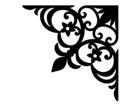 Thiết kế ke góc mái kính cnc