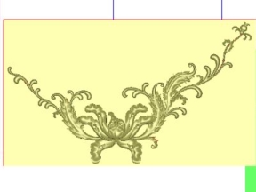 Thiết kế mẫu cnc hoa lá tây 3d đẹp