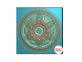 Thiết kế Mẫu CNC Mâm Trần file jdp đẹp mắt