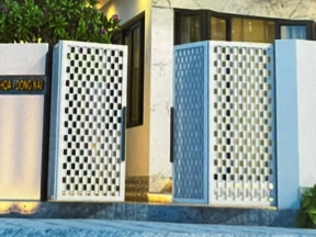 Thiết kế mẫu cửa cổng sắt file autocad