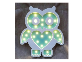 Thiết kế mẫu đèn led hình con cú mèo đẹp